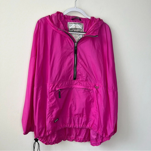 Vintage Obermeyer Windbreaker Pullover Jacket - Picture 1 of 8